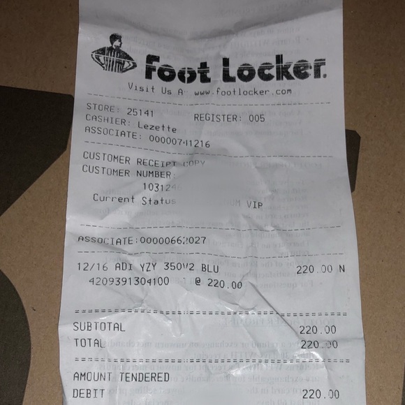 “Authentic” Men Adidas Originals Yeezy Boost 350V2 - Picture 7 of 8